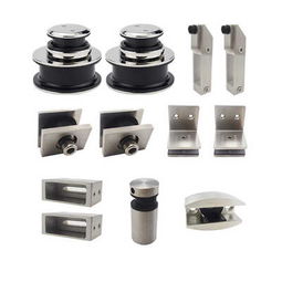 歐式定制不銹鋼滑輪滑動(dòng)門五金配件304不銹鋼吊軌道批發(fā)供應(yīng)